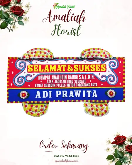 Papan Bunga Ucapan Selamat Bathin Viii