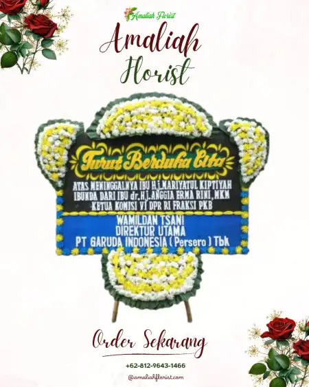 Papan Bunga Duka Bathin Viii